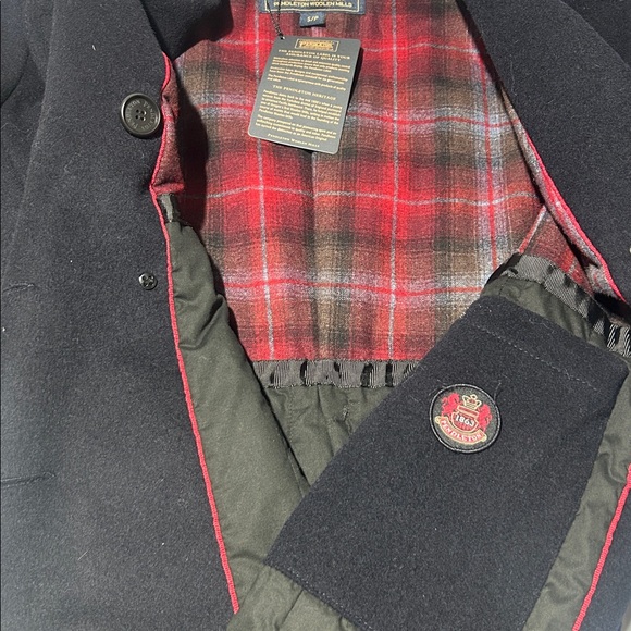 Navy Pendleton pea coat, size small. Never worn, new with tags. - Picture 11 of 11